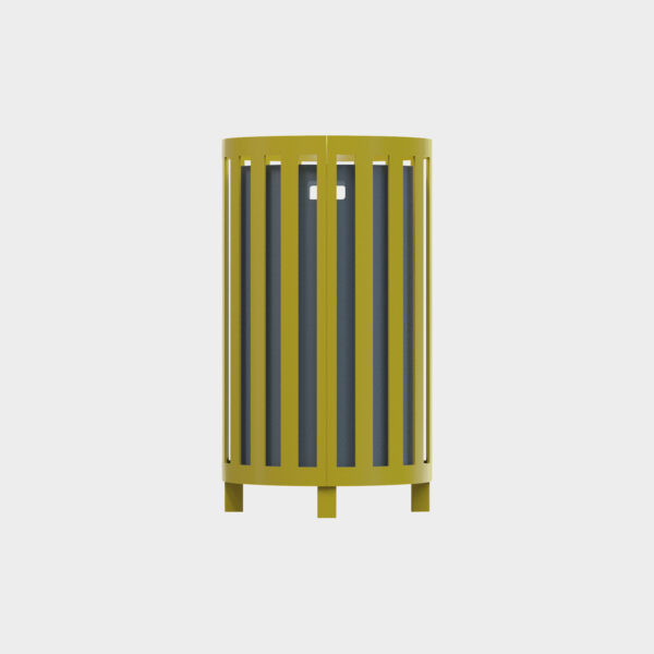 Round Trash Can