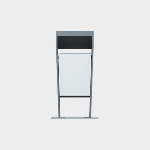 Closed Body Trash Can