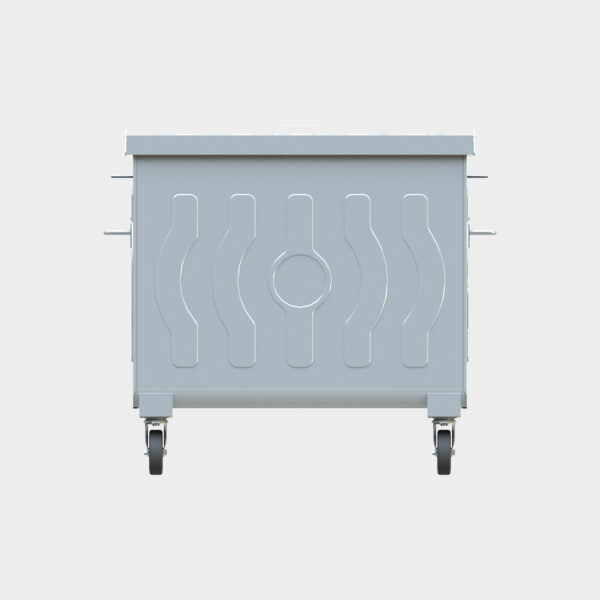 770 LT Metal Galvanized Garbage Container