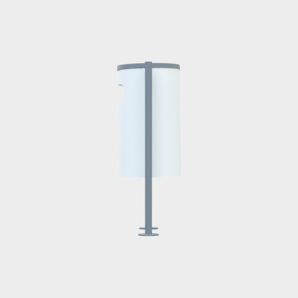 Trash Can with Profile Legs