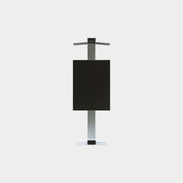 Single Foot Profile Trash Can