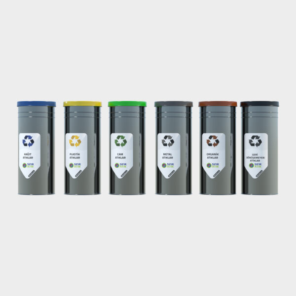 Cylinder Type Recycling Bin