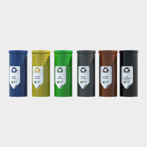 Cylinder Type Recycling Bin