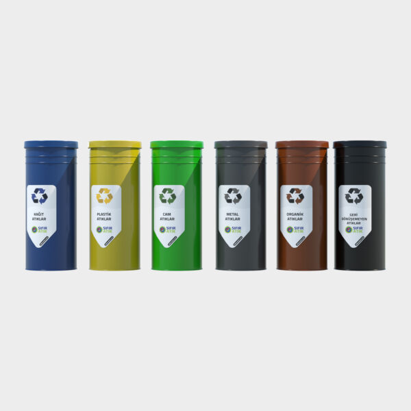 Cylinder Type Recycling Bin
