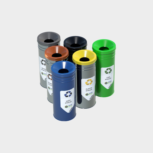 Cylinder Type Recycling Bin