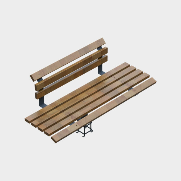 Ground-Mounted Garden Bank