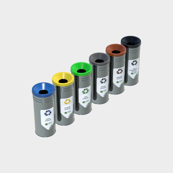 Cylinder Type Recycling Bin