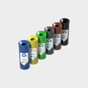 Cylinder Type Recycling Bin