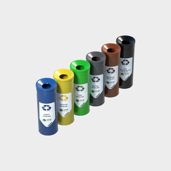 Cylinder Type Recycling Bin