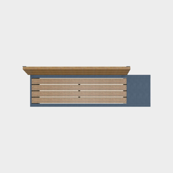 Park Type Bank with Table