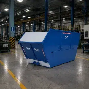 10M³ Kapaklı Moloz Konteyneri