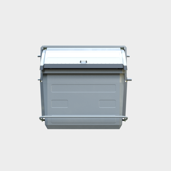 3200 LT METAL GALVANIZED GARBAGE CONTAINER