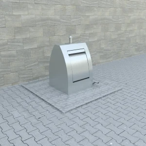 5000l yeraltı çöp konteyneri