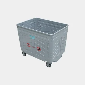 1700L Galvanizli Metal Çöp Konteyneri