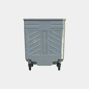 1700L Galvanizli Metal Çöp Konteyneri