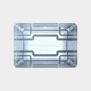 1700L Galvanizli Metal Çöp Konteyneri