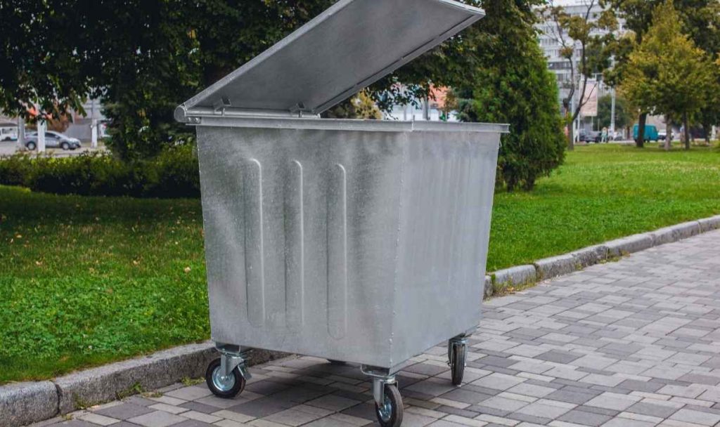 how to choose metal waste container