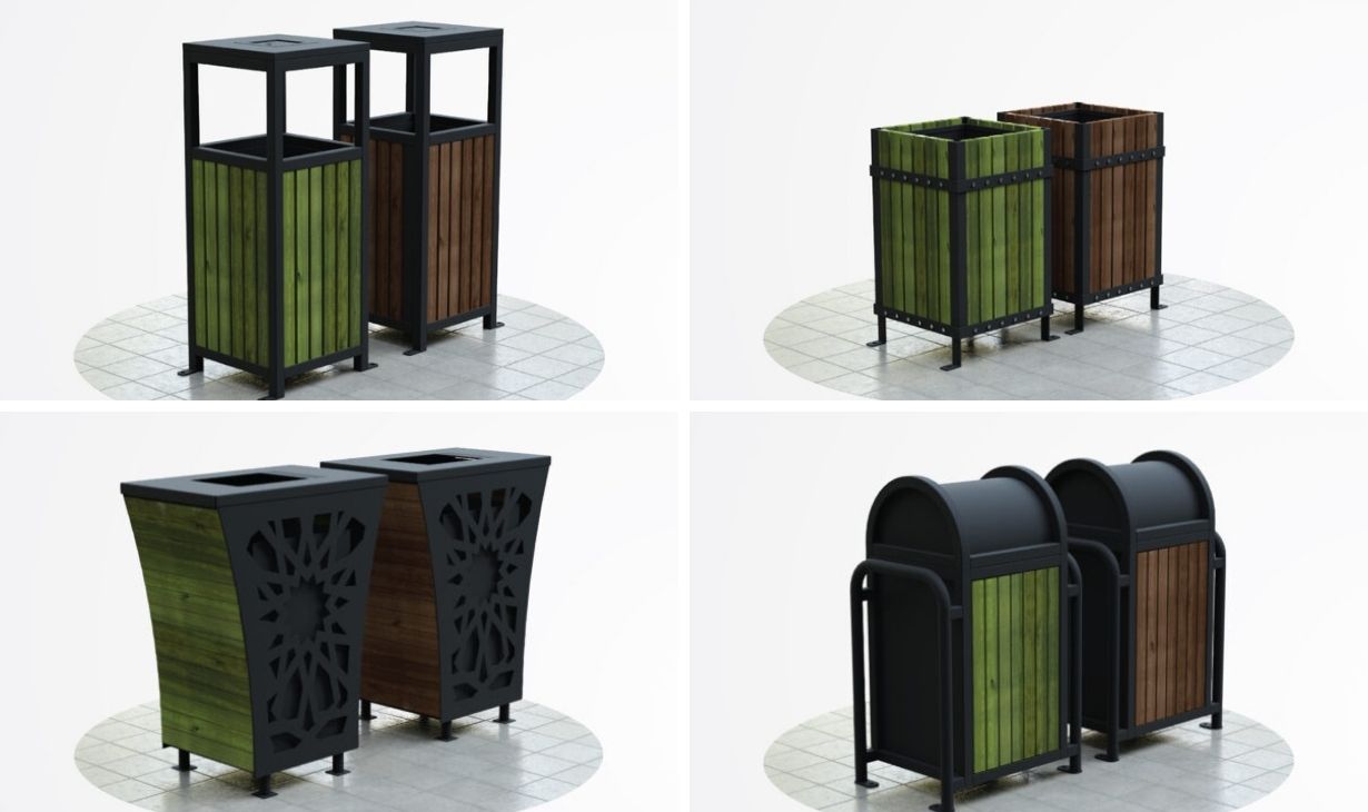 what is a trash receptacle