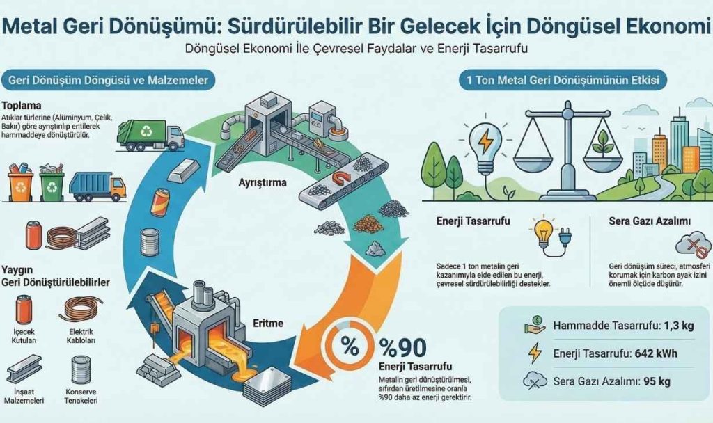 metak geri dönüşüm nasıl yapılır