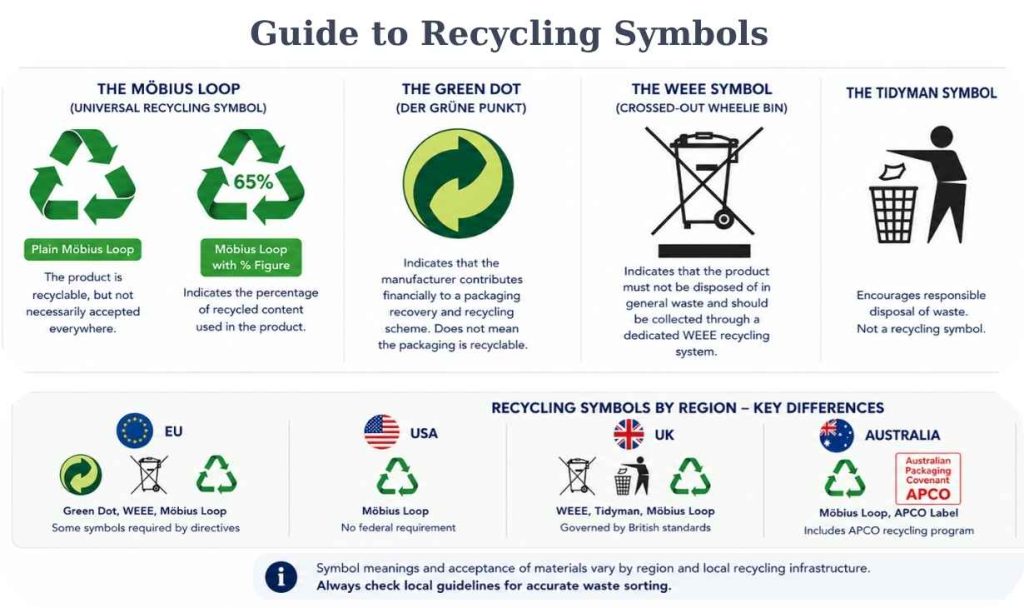 guide to recycling symbols