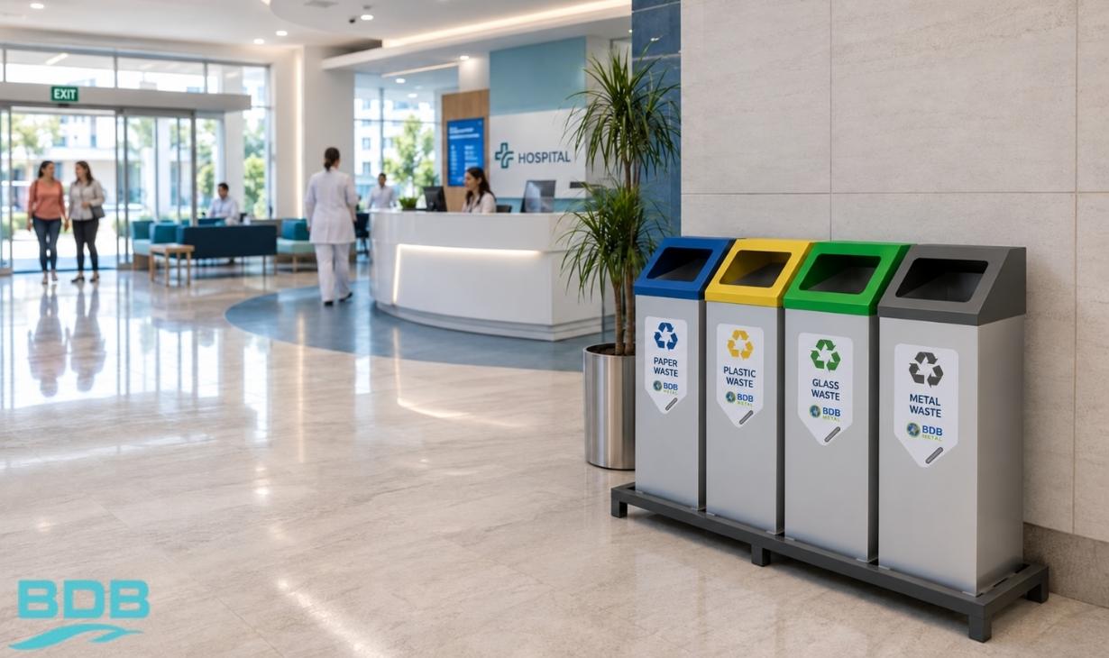 recycling bins for hospitals