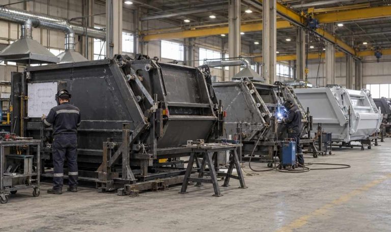 Rear-Loading Truck Bodies: Capacity & Payload | BDB Metal